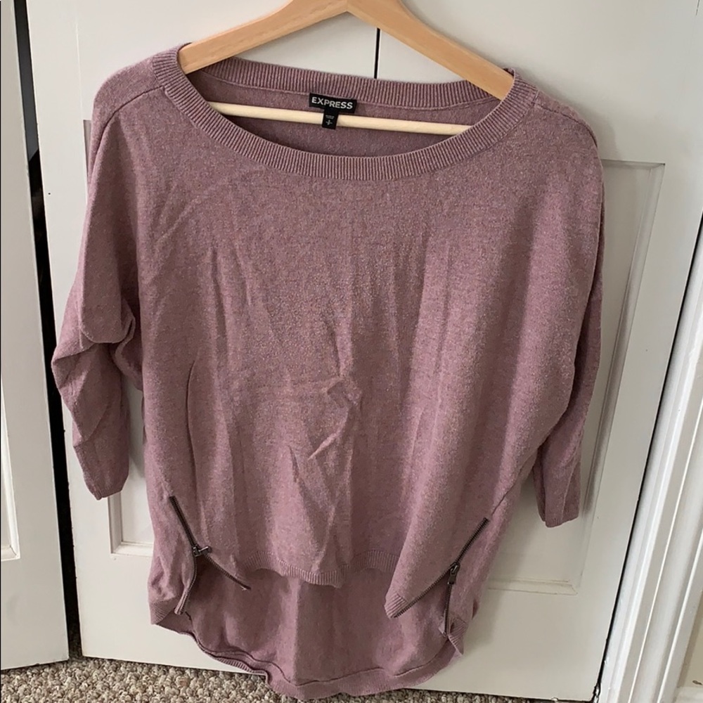 Tunic knit shirt